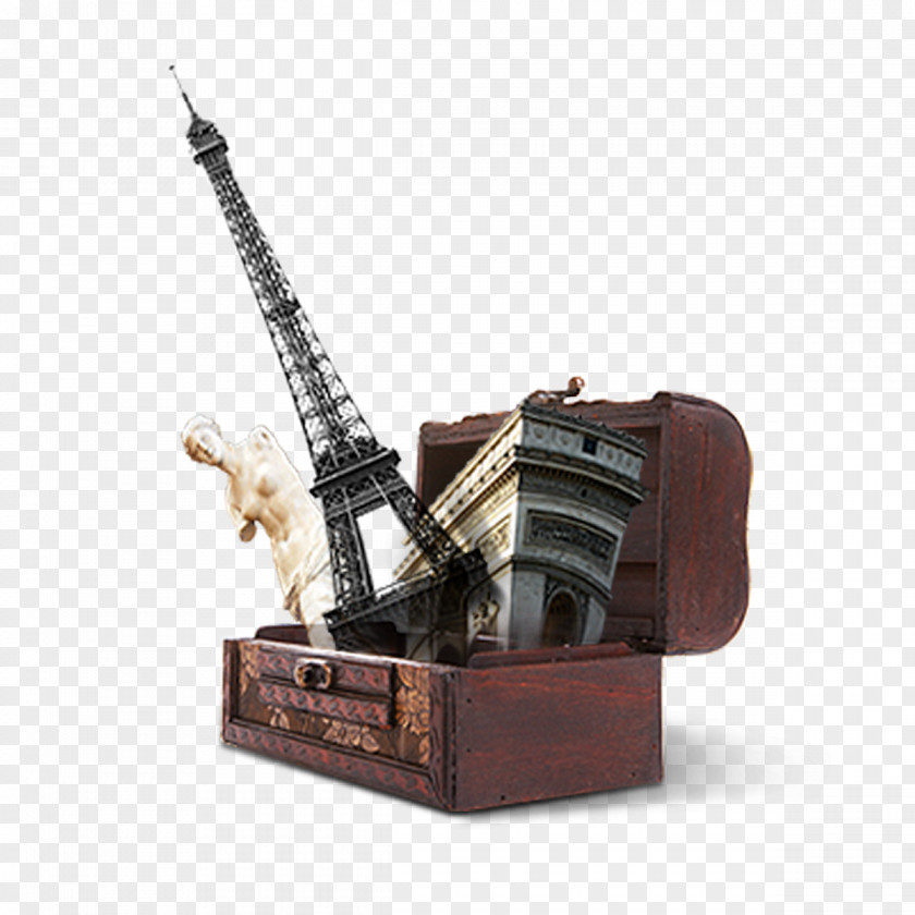 Part-time Model Installed Box Eiffel Tower PNG