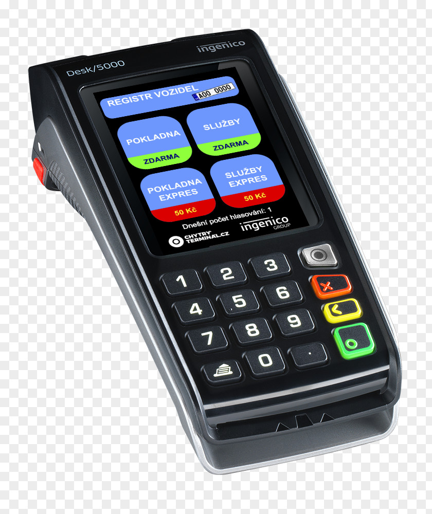 Pos Terminal Payment Computer Public Switched Telephone Network Ingenico PNG