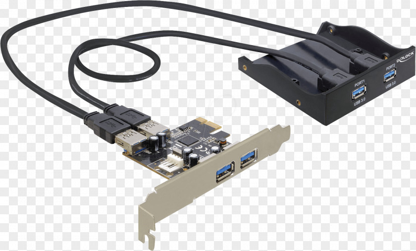Usb PCI Express USB 3.0 Adapter Interface PNG