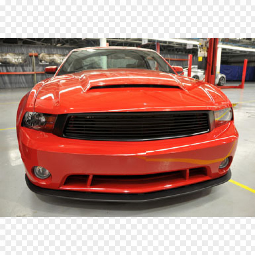 X Chin 2010 Ford Mustang Car Roush Performance 2011 Grille PNG