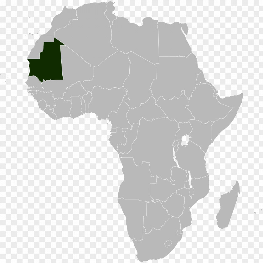 Africa Benin Blank Map World PNG