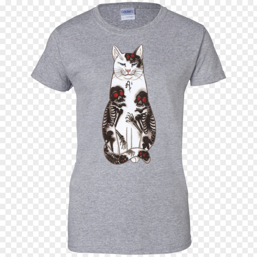 Cat Lover T Shirt T-shirt Hoodie Gildan Activewear Clothing PNG