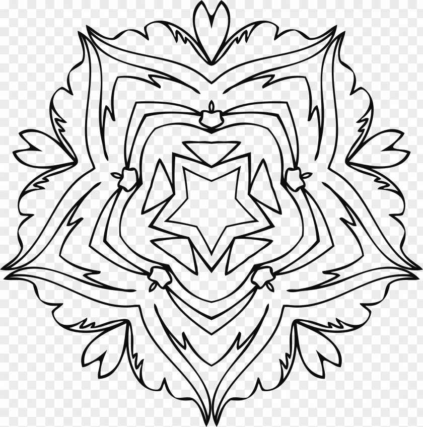 Flower Line Art Drawing Visual Arts Clip PNG