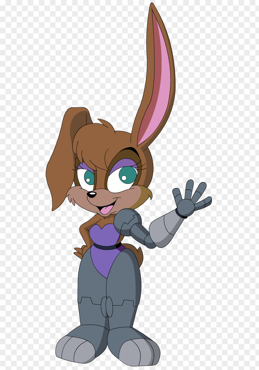Rabbit Princess Sally Acorn Sonic The Hedgehog Silver Archie Comics PNG