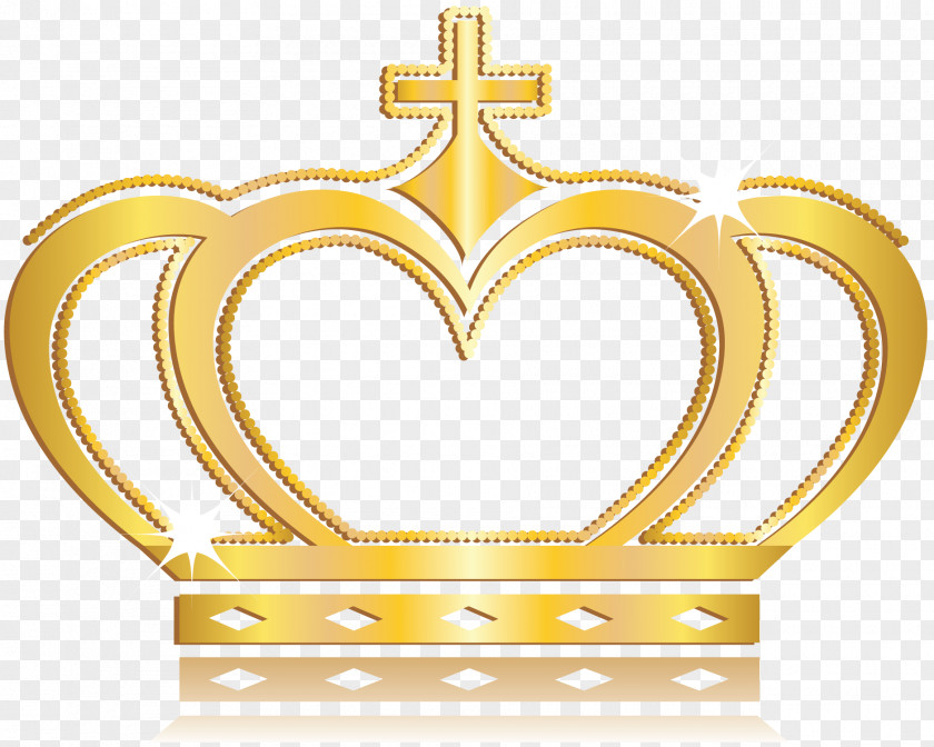 Vector Gold Crown PNG