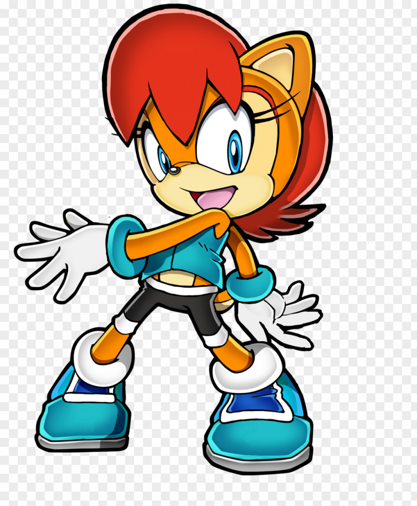 Acorn Sonic Rush Adventure Princess Sally Colors Tails PNG