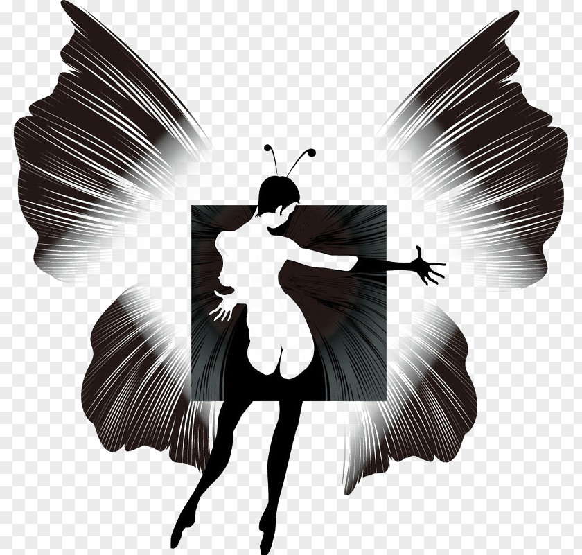 Butterfly Illustration PNG Illustration, wings sexy goddess Free buckle material clipart PNG