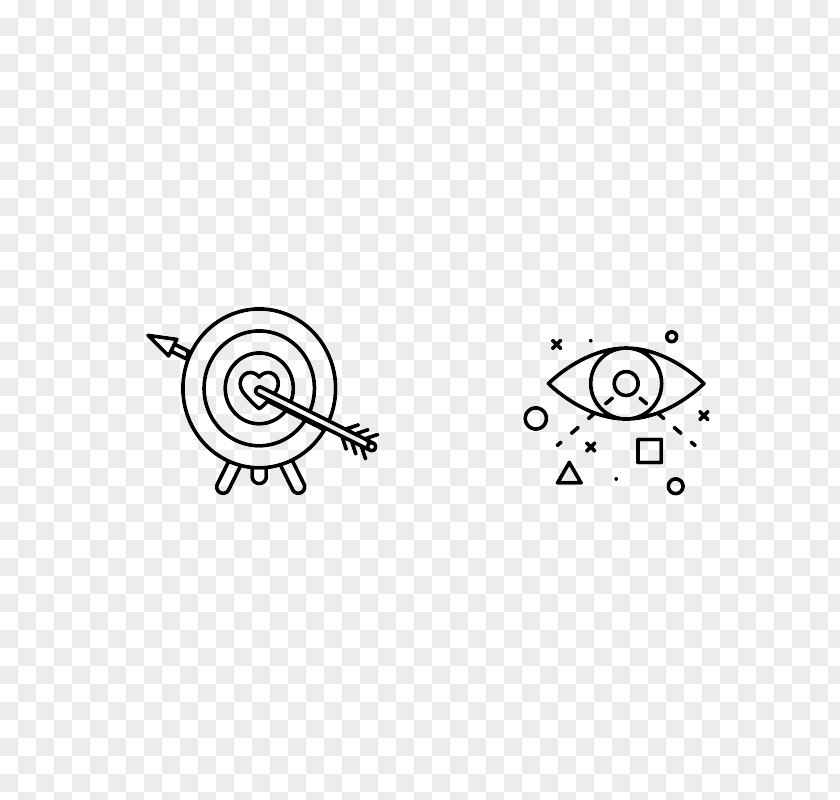 Flat And Eye Target Light PNG