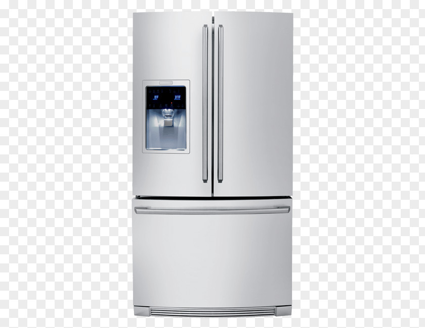 Kitchen Appliances Refrigerator Home Appliance Door Electrolux Cabinet PNG