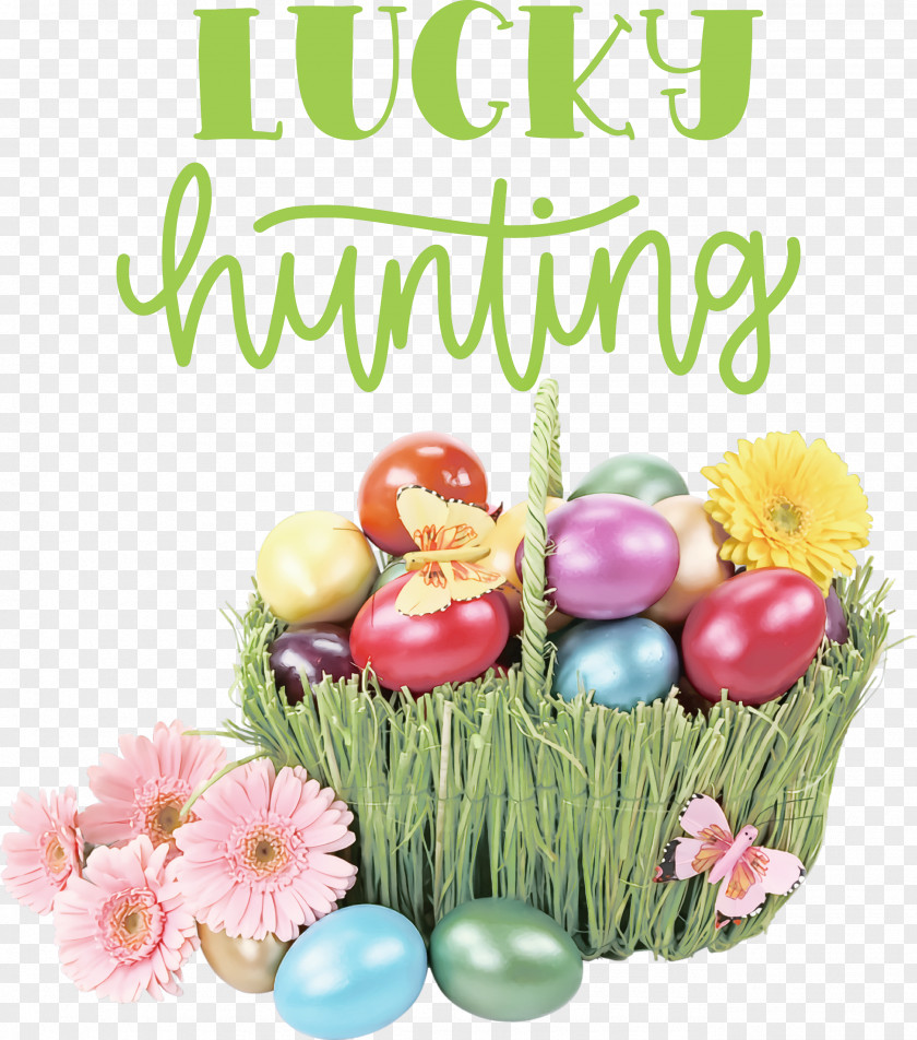 Lucky Hunting Happy Easter Day PNG