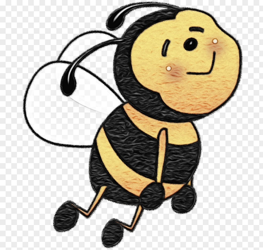 Smile Happy Bumblebee PNG