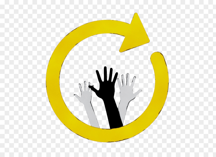Smile Symbol Yellow Logo Hand Gesture Finger PNG