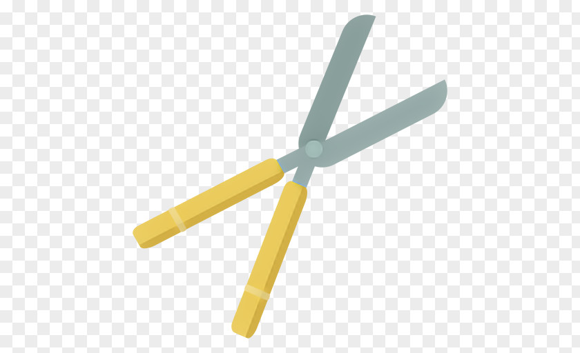 Yellow Propeller PNG