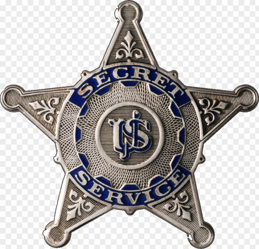 Badges United States Secret Service Badge Special Agent Federal Government Of The PNG