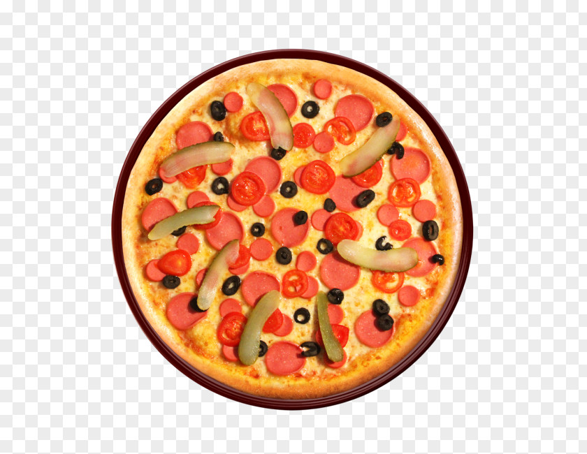 Flatbread Quiche Junk Food Cartoon PNG