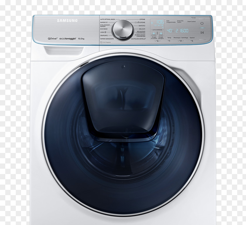 Home Appliance Samsung WW8800 QuickDrive Washing Machines PNG