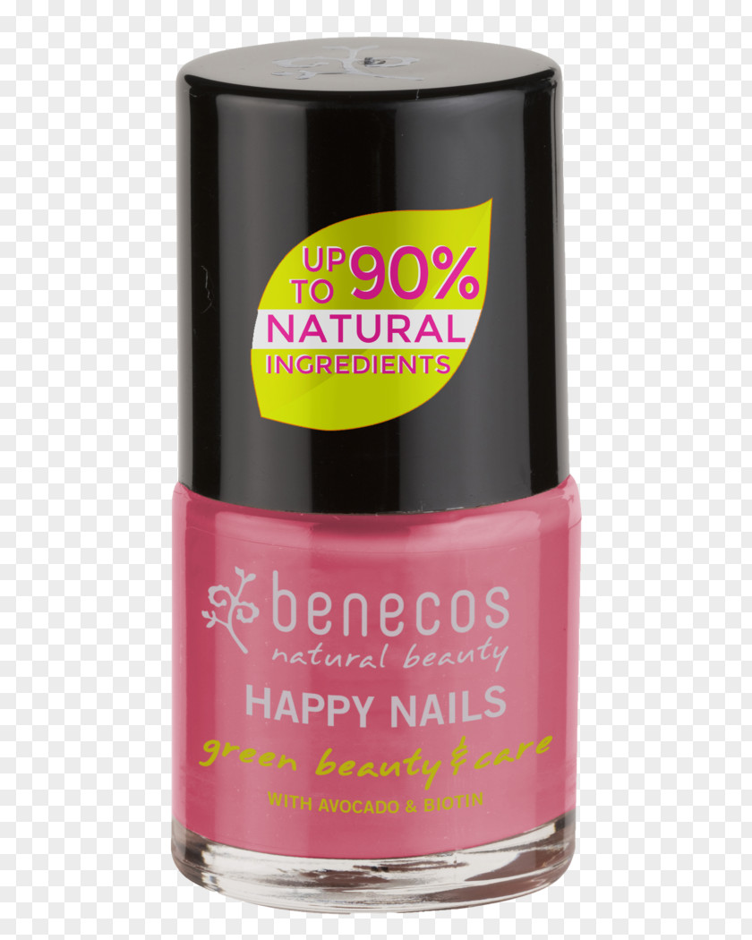 Manicure Shop Nail Polish Benecos Nagellack (Crystal Clear, Farblack) Lacquer Magenta PNG