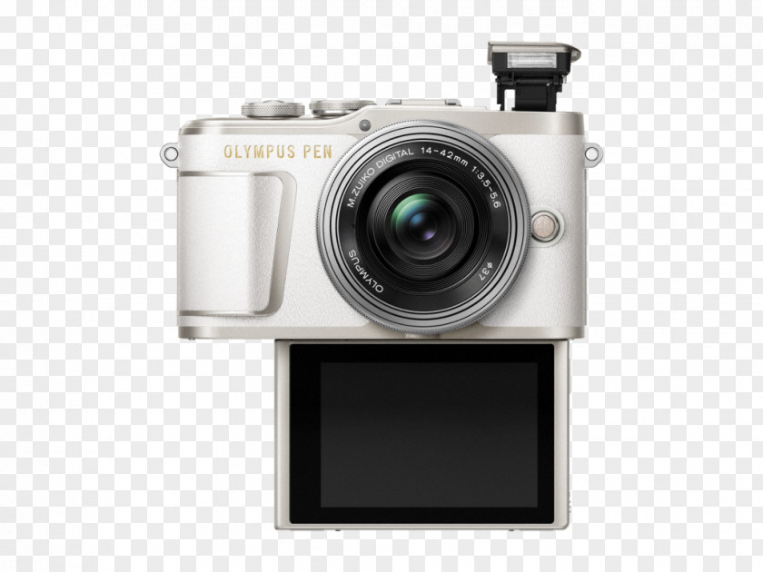 Camera Olympus PEN E-PL8 OM-D E-M1 Mark II E-PL9 Mirrorless With Lens System PNG