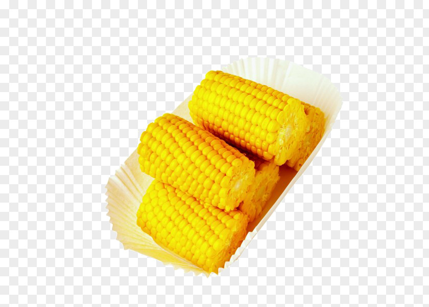 Golden Corn Popcorn On The Cob Fast Food Maize PNG