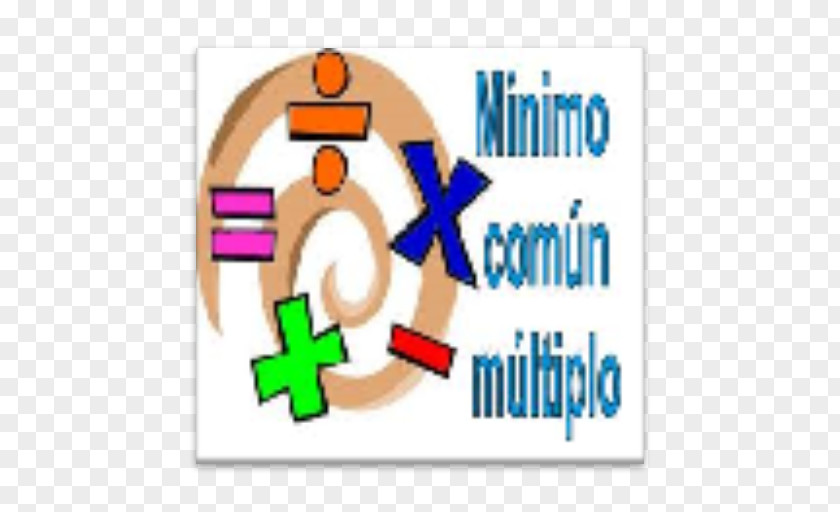 Mathematics Least Common Multiple Multiplication Division Greatest Divisor PNG