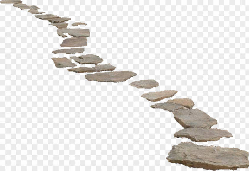 Stone Road Path Clip Art PNG