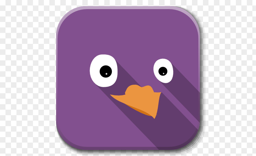 Apps Pidgin B Flightless Bird Water Purple Beak Violet PNG