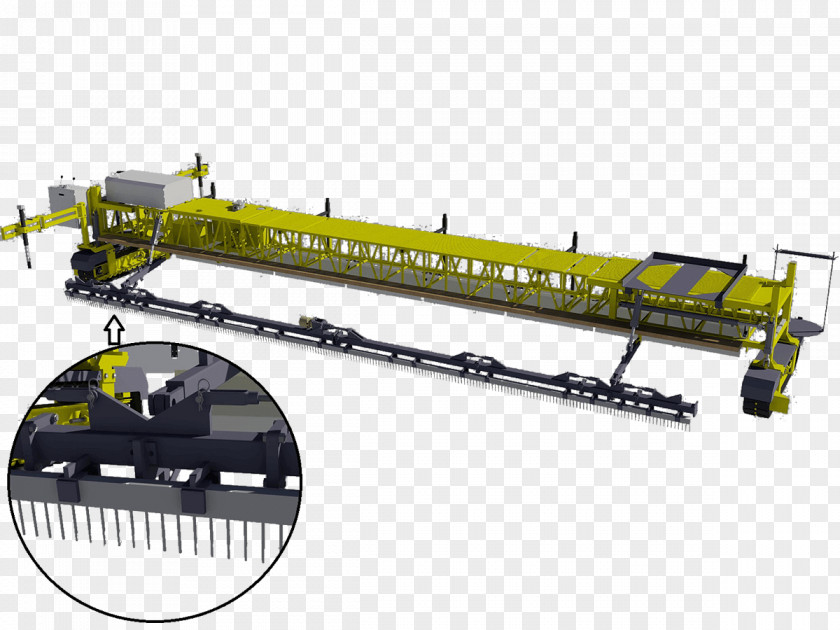 Asphalt Pavement Machine Engineering Railroad Car HEM Paving Cure PNG