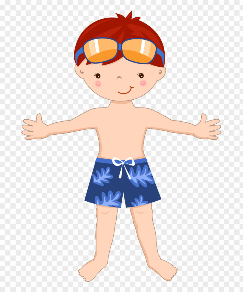 Cartoon Child Beach Boy Clip Art PNG