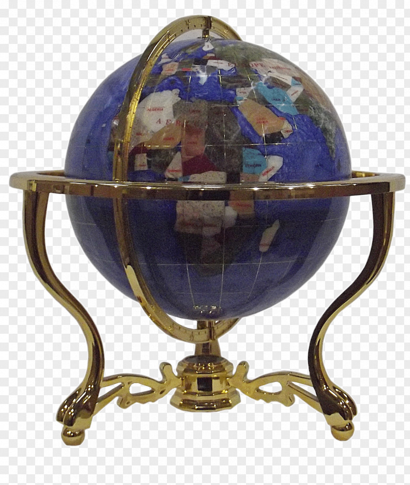 Globe Cobalt Blue Sphere Welsh PNG