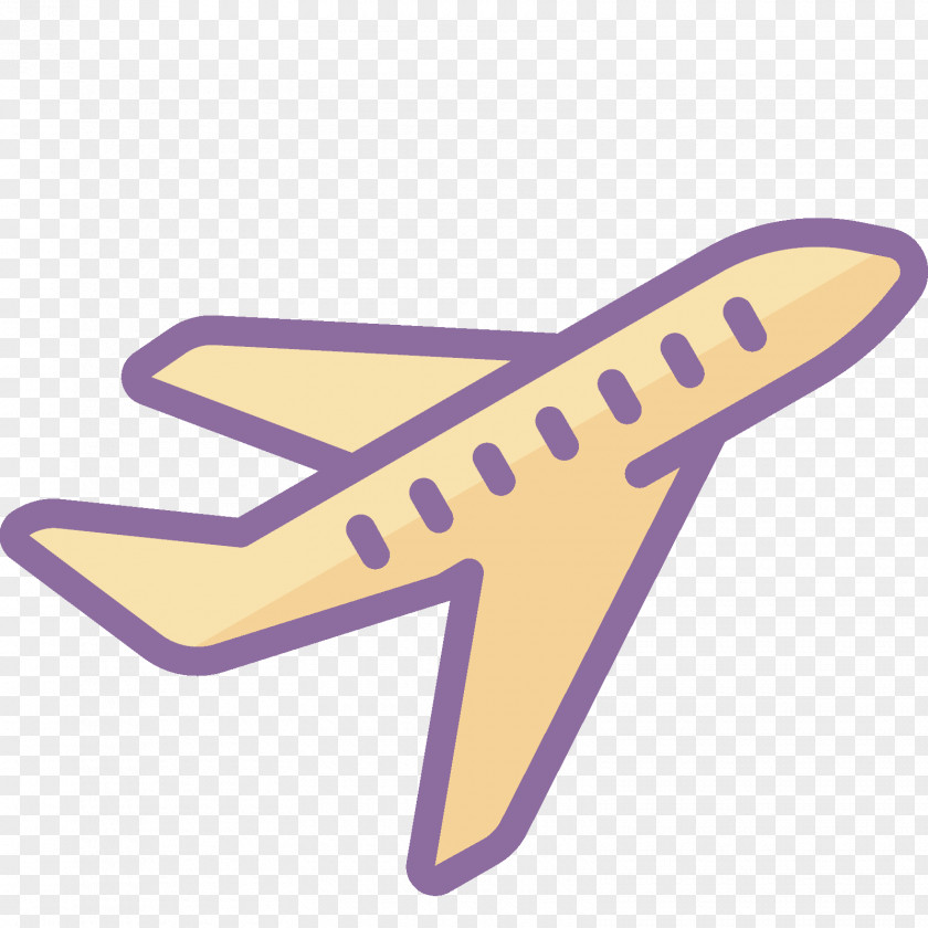 Airplane Flight Takeoff Aviation Icon PNG