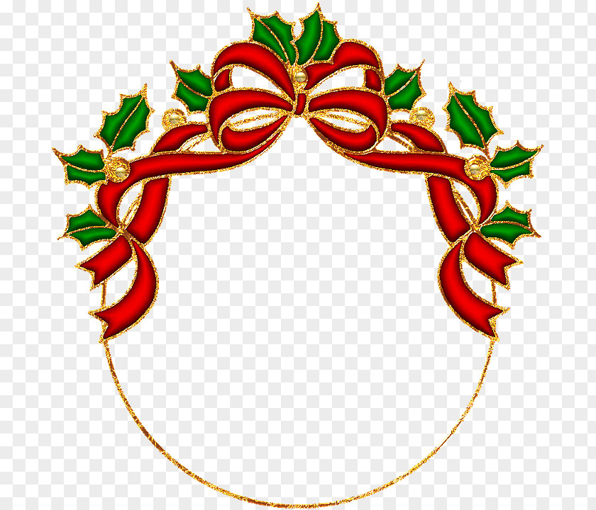 Christmas Door Ornament Card Clip Art PNG