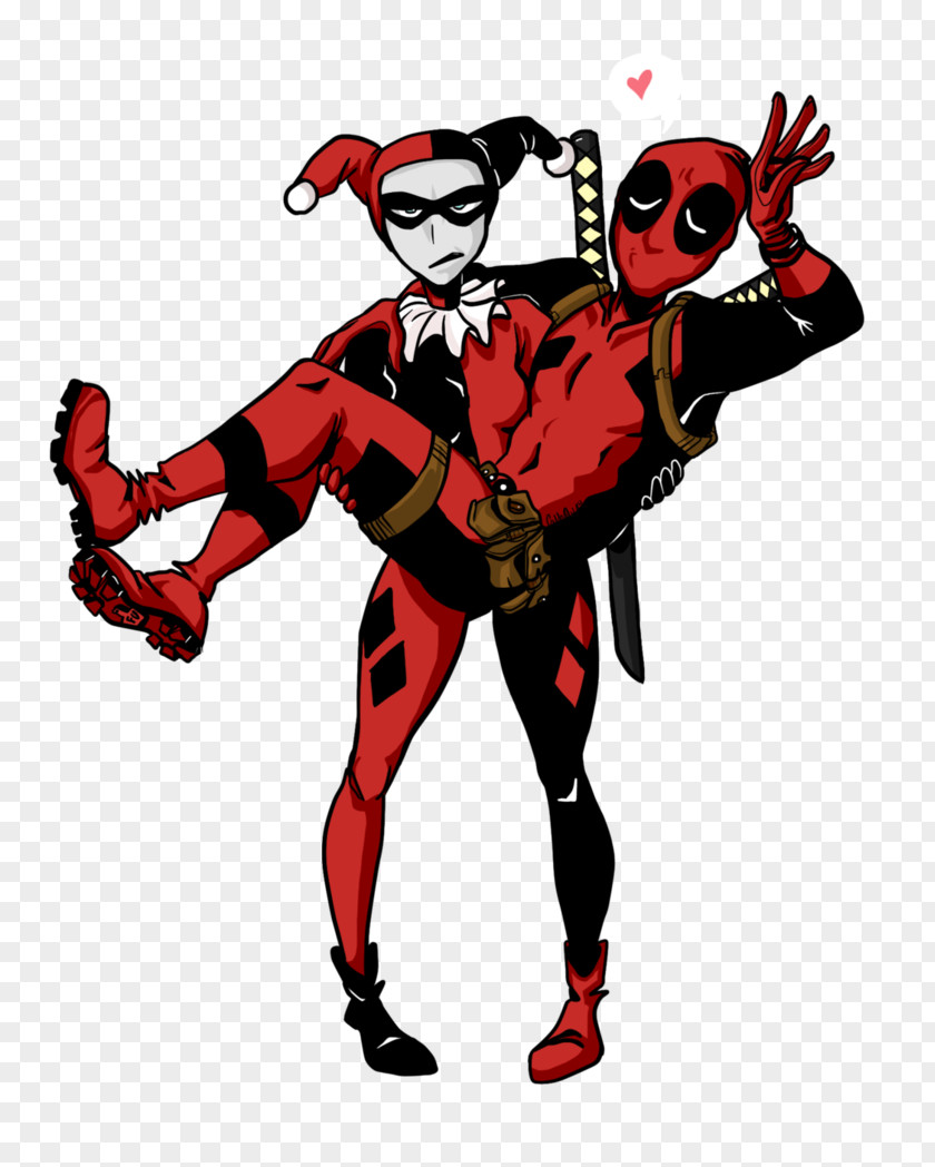 Harley Quinn Deadpool Joker Supervillain Superhero PNG