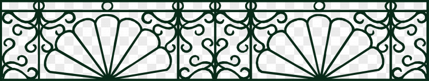 Iron Fence Pattern PNG