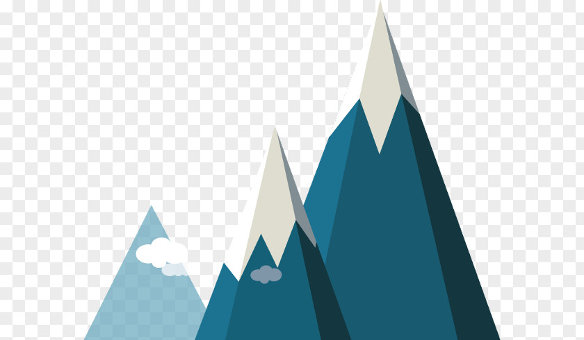 Mountain Path Triangle Desktop Wallpaper PNG