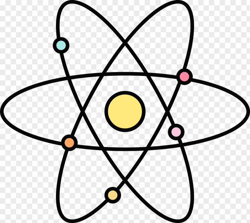 Atom Atomic Nucleus Nuclear Power Energy Radioactive Decay PNG