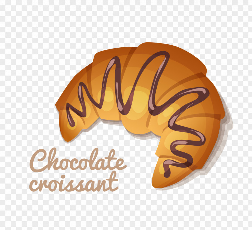 Chocolate Bread Croissant U6d0bu83d3u5b50 PNG