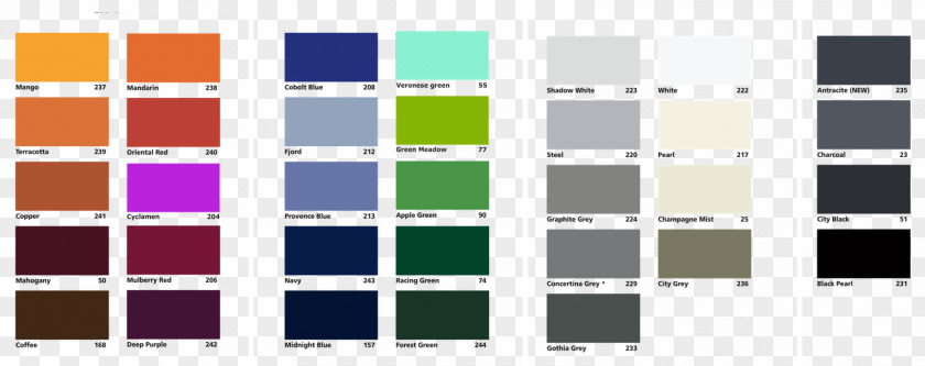 Linear Material Wood Stain Color Chart Palette PNG