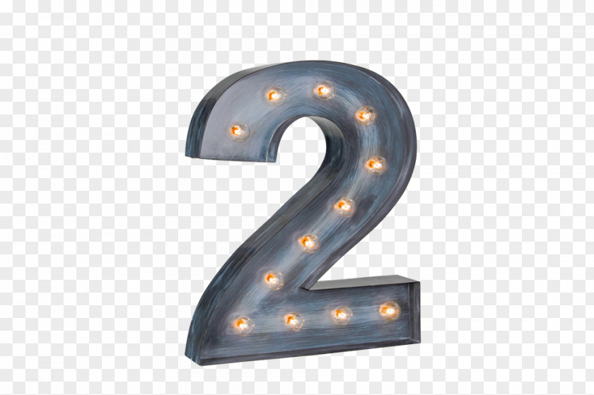 Marquee Letter Number PNG