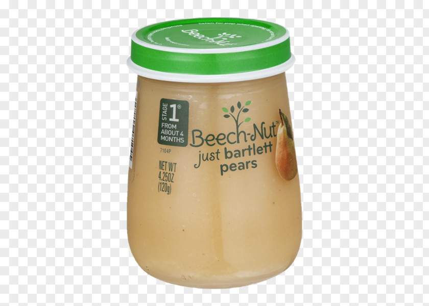 Pear Baby Food Beech-Nut Lid PNG