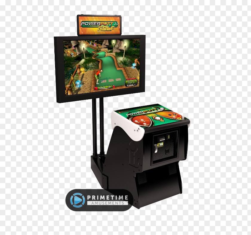 Putt Silver Strike Bowling Golden Tee Fore! Arcade Game Golf Incredible Technologies PNG