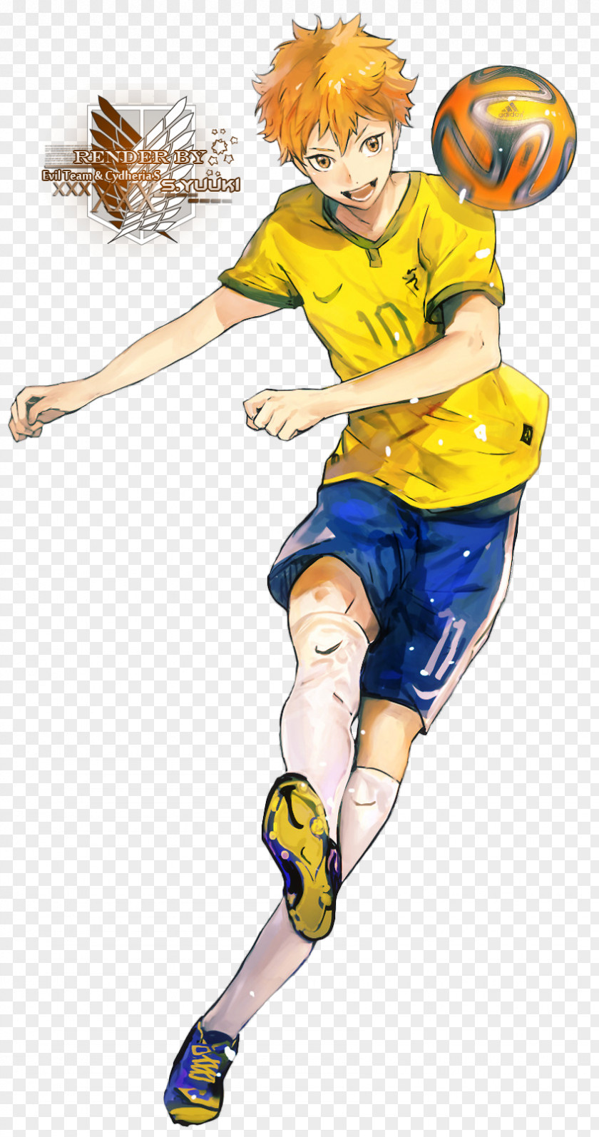 Shoyo Hinata 2014 FIFA World Cup Haikyu!! Colombia National Football Team PNG