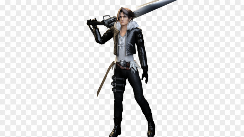 Squall Leonhart Final Fantasy VIII Dissidia Rendering PNG