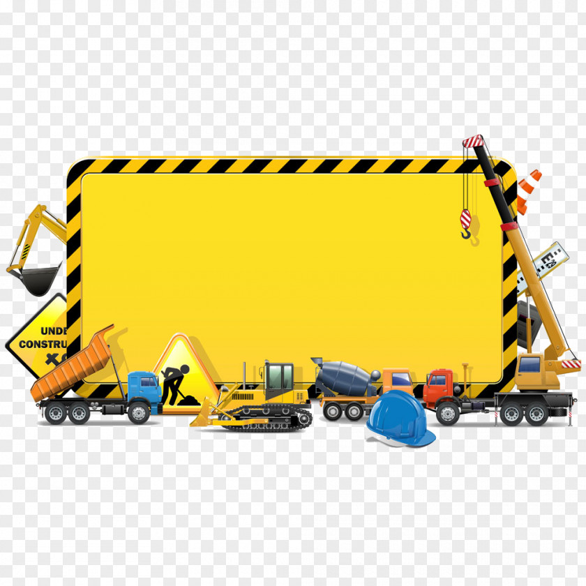 Building Construction Architectural Engineering Heavy Equipment Royalty-free Illustration PNG