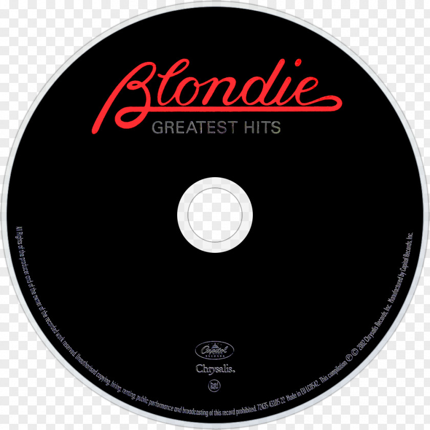 Dvd Greatest Hits Album The Best Of Blondie DVD PNG