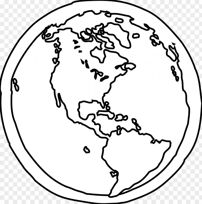 Earth Cliparts Black Globe And White Clip Art PNG