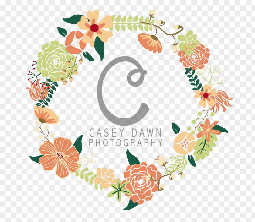 Floral Wreath WordPress Photography PNG