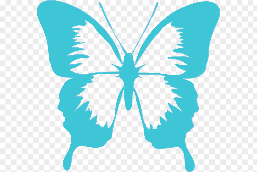 Free Butterfly Clipart Black And White Clip Art PNG