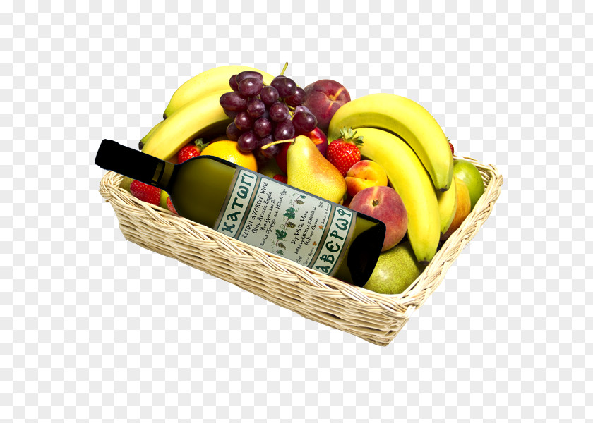 Fruits Basket Food Gift Baskets Fruit Orange PNG
