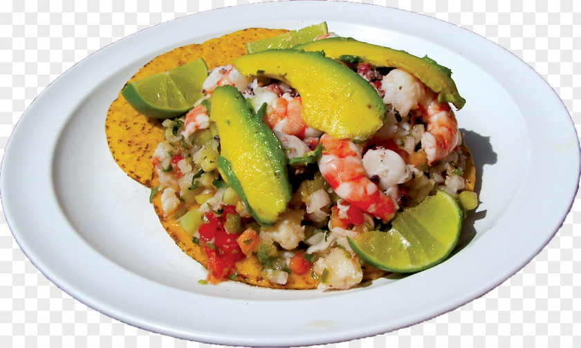 Pulp Tostada Ceviche Toast Vegetarian Cuisine Caridea PNG