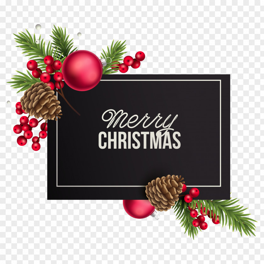 Label Christmas Tree And New Year Background PNG